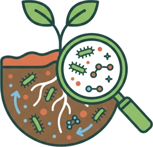 Reactivación de la microbiota del suelo: microorganismos y raíces, beneficio del humus de lombriz ecológico